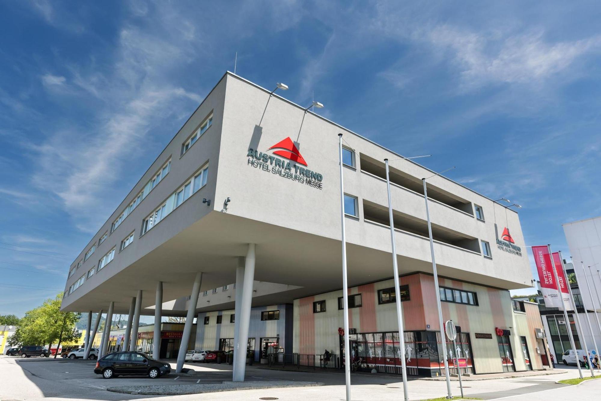 Austria Trend Hotel Salzburg Messe Exterior foto